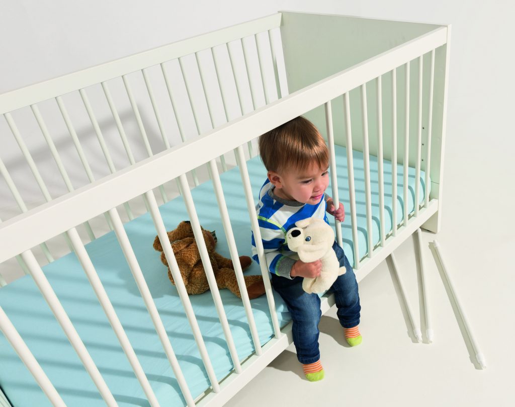 cot bed into bed